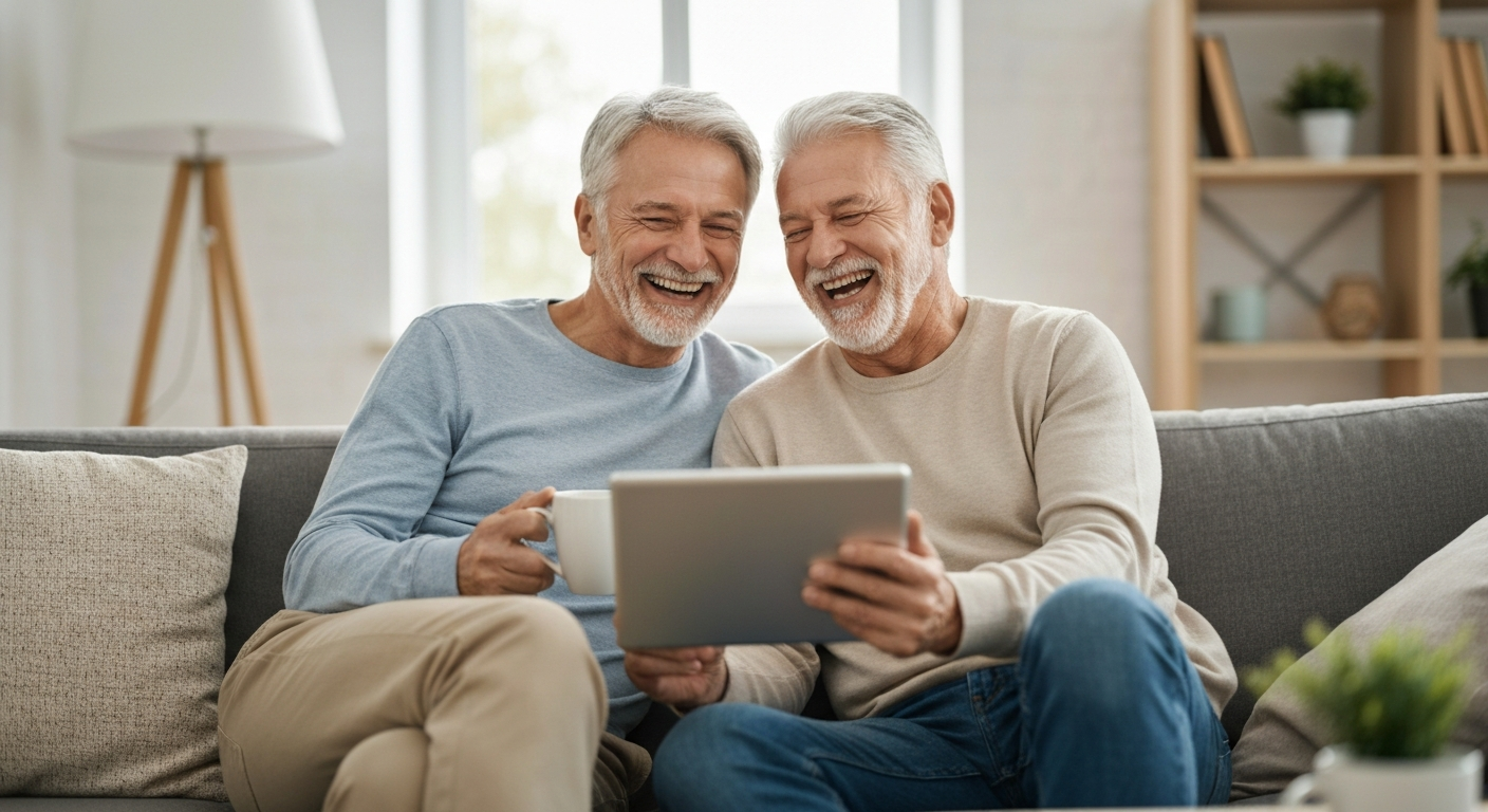 Videochat ab 60: So gelingt das virtuelle Date