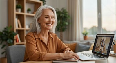 Videochat ab 60: So gelingt das virtuelle Date
